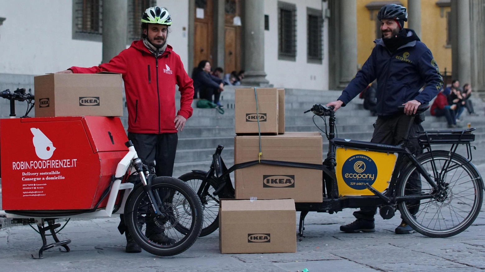 Bici-cargo per le consegne Ikea. La novità ecosostenibile a Sesto