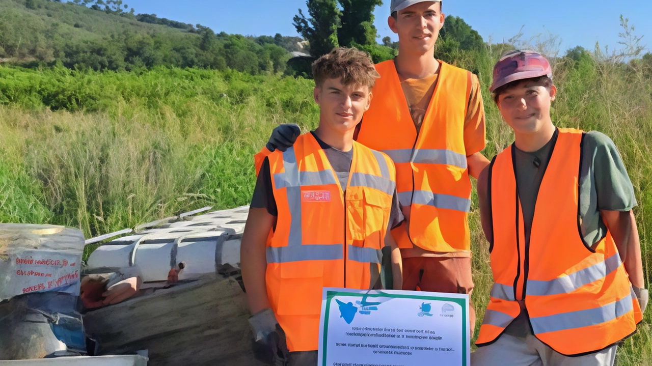 Lungo il fosso Serezza, "i loro proventi andranno ai progetti dell’associazione"