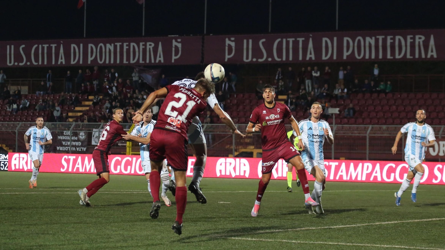 Il Pontedera piace e tiene testa a una big. L’Entella si deve accontentare del pareggio