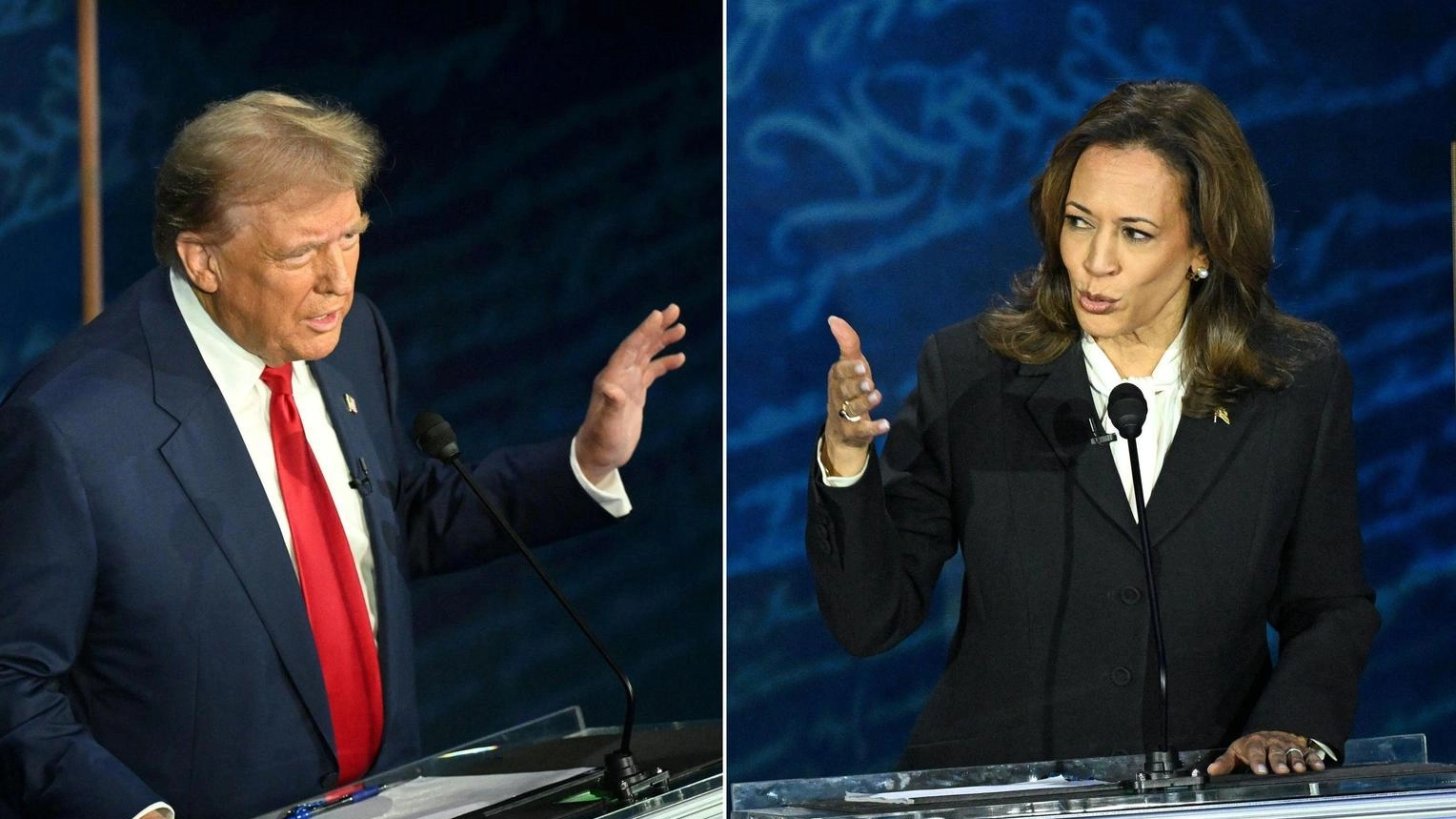 Trump-Harris, la sfida: "Un pugno di voti fra i due candidati"