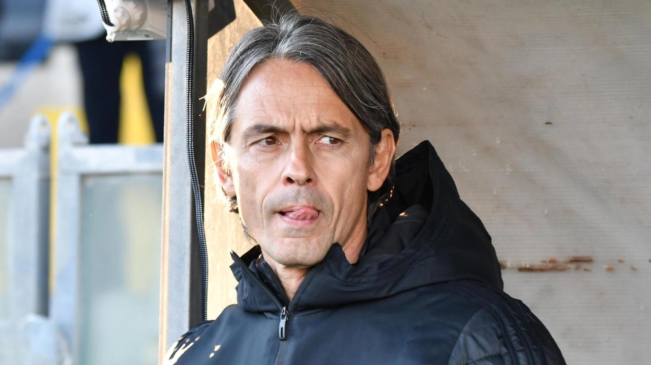 Il tecnico nerazzurro Filippo Inzaghi