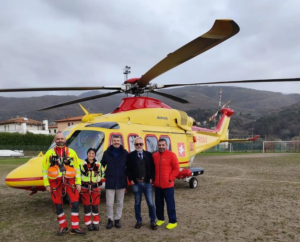 Il Pegaso atterrerà a Loro Ciuffenna: "Garantisce soccorso tempestivo"