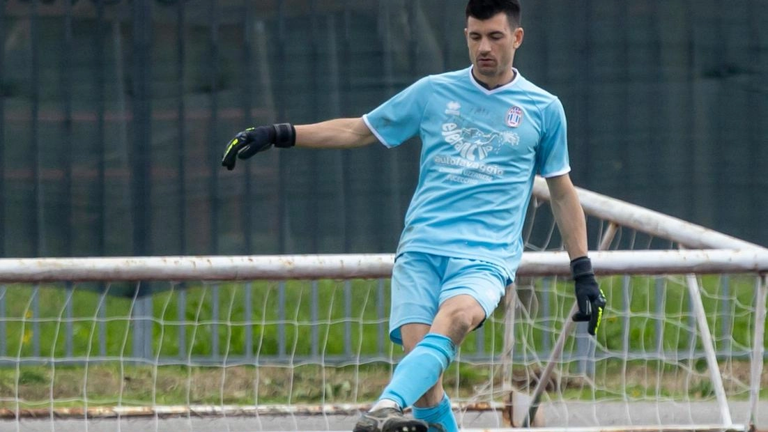 Il portiere del Ponte Buggianese, Mattia Rizzato (Goiorani)