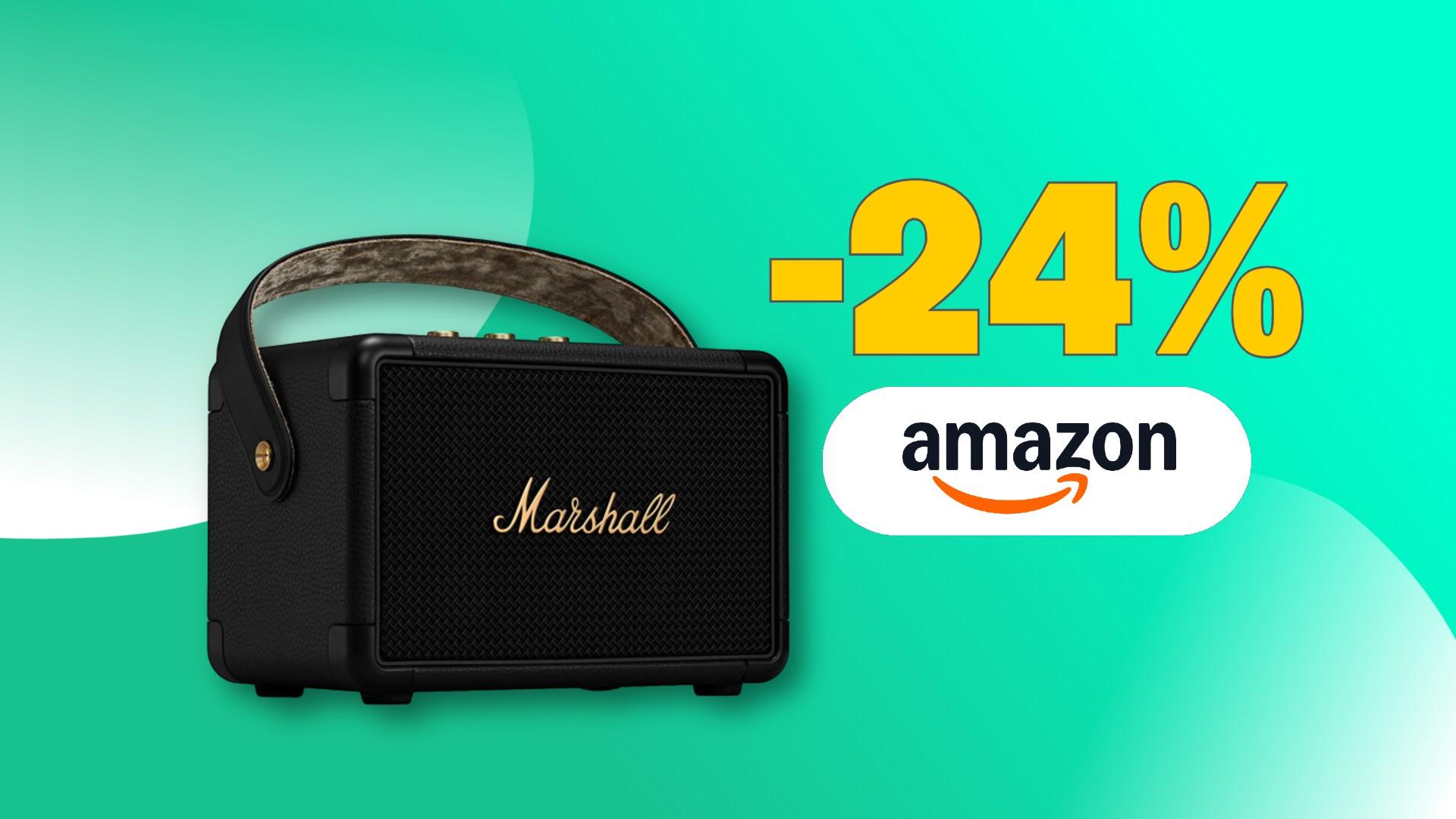 Stile vintage e audio potente: il Marshall Kilburn II è perfetto per ogni occasione e oggi è in offerta