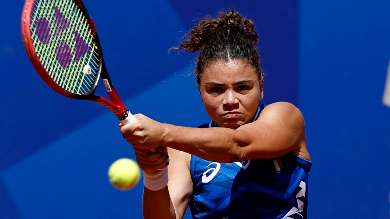 Jasmine Paolini alle Olimpiadi di Parigi 2024 (Foto Ansa)