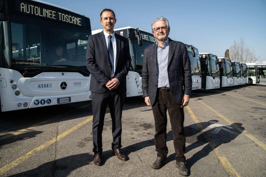 Sette nuovi bus interurbani per il territorio aretino