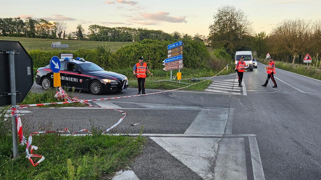 Tragedia a Sovicille, urto fra moto e pick up: muore uomo di 72 anni