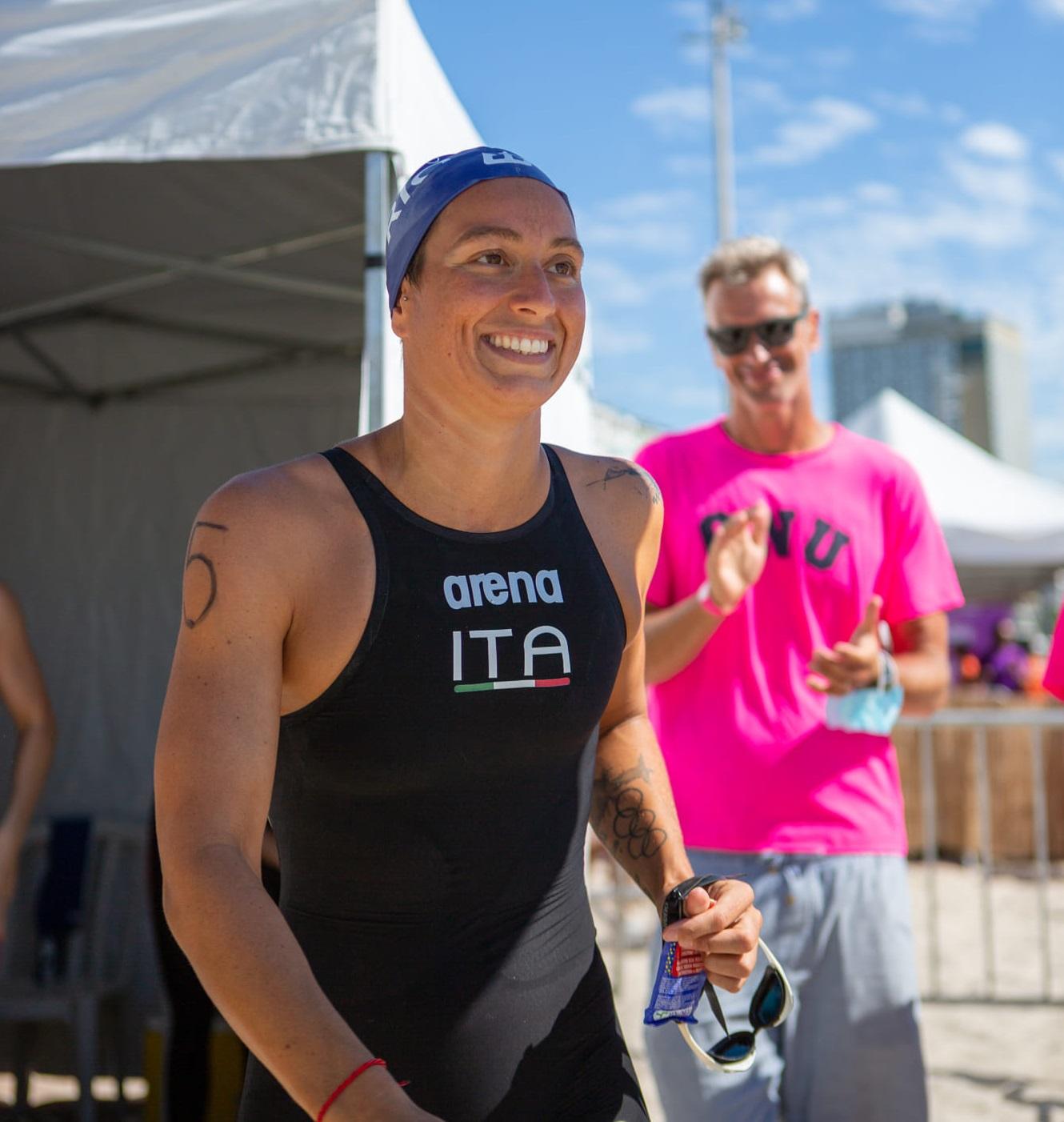 Nuoto di fondo, Rachele Bruni tornerà a gareggiare in Liguria