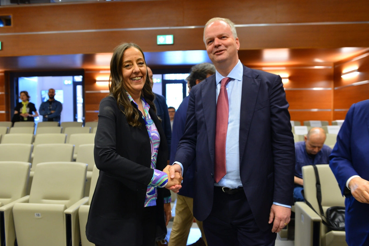 Sara Funaro e Eike Schmidt (Foto Gianluca Moggi / New Press Photo)