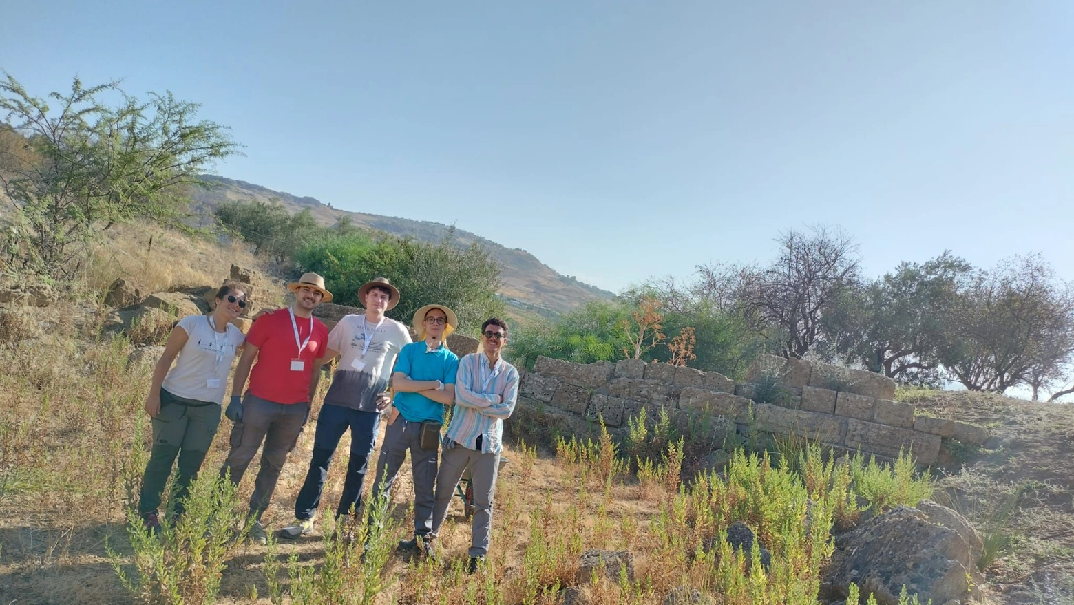 Gli archeologi della V campagna di scavo ad Agrigento