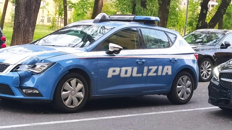 Intervenuta la polizia (Foto Ansa)