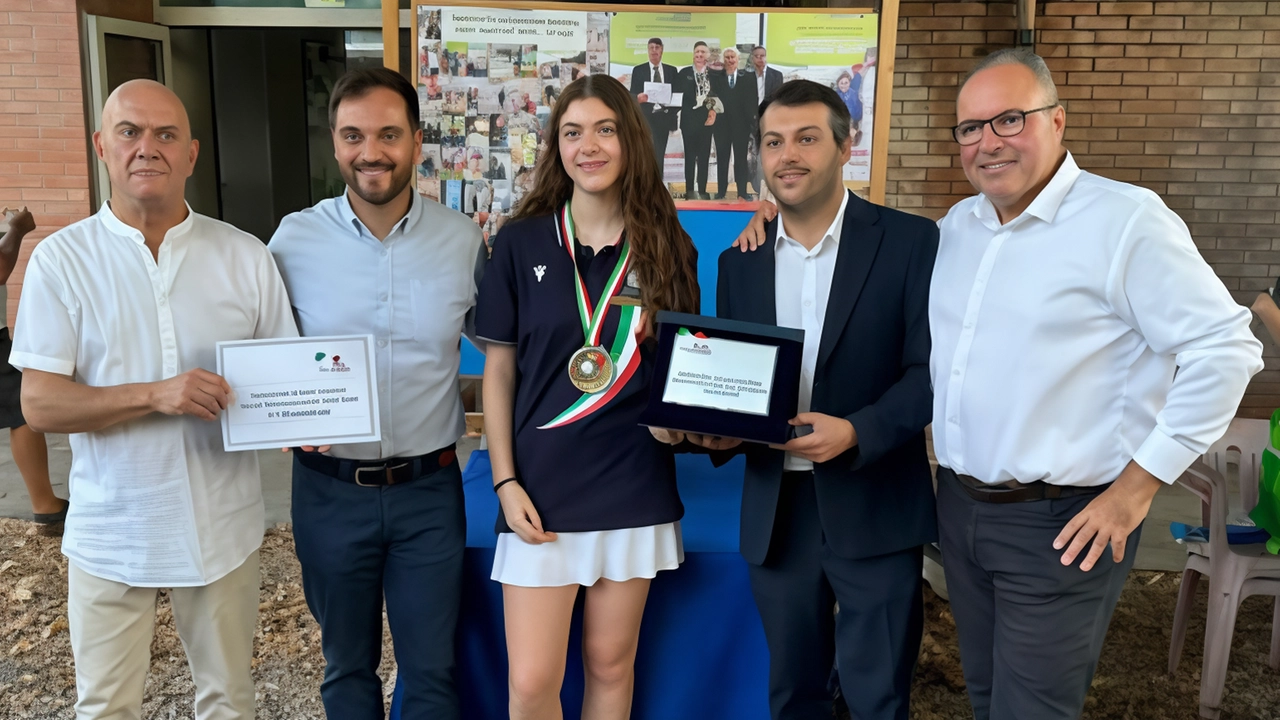 Stefano Iserani, l’assessore Salvatore Saltarello e il vicesindaco Yuna Kashi Zadeh, il consigliere regionale, Fausto Merlotti. Al centro, Valeria Zerboni