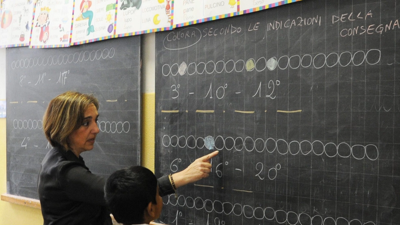 Una lezione a scuola