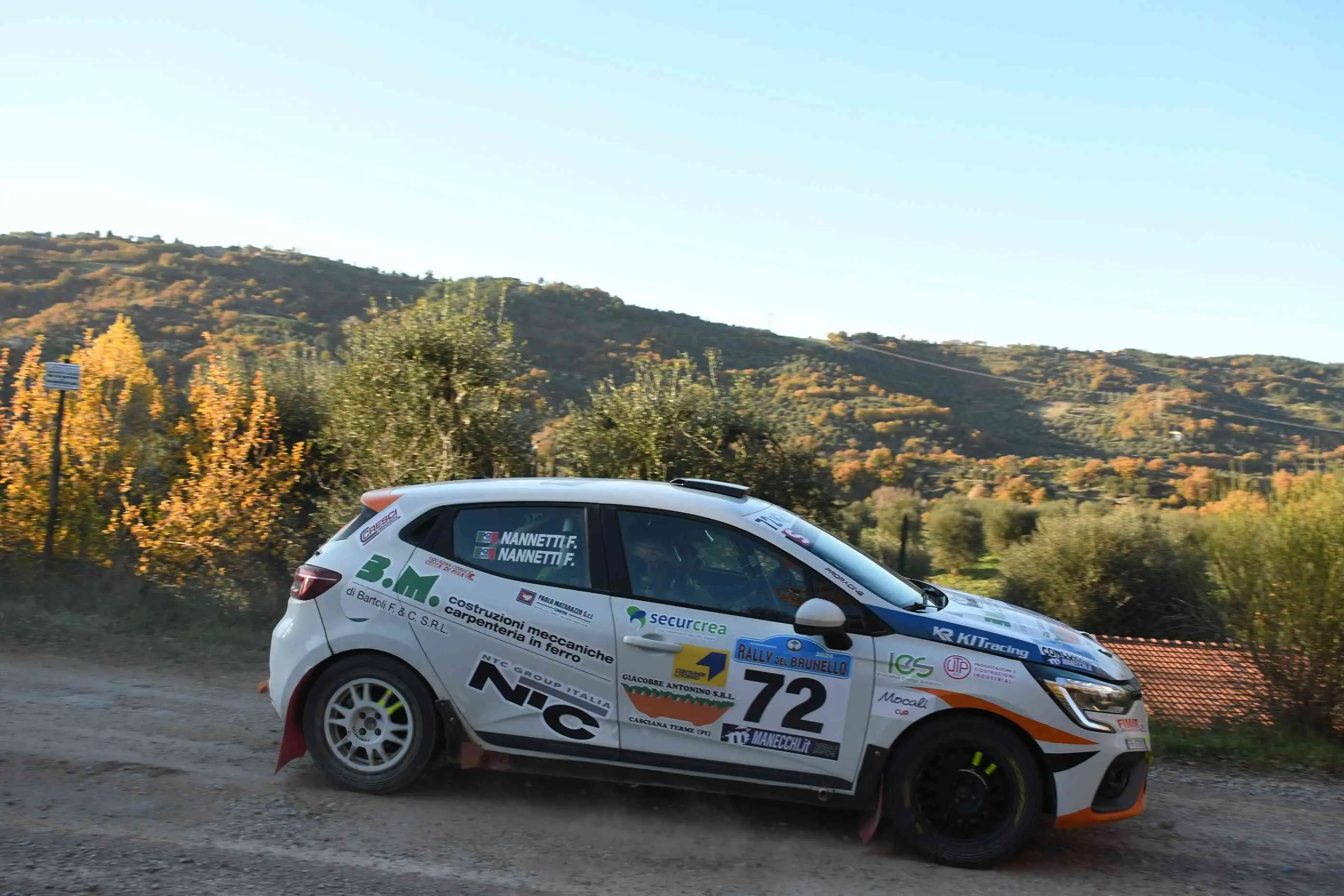 Rally, finale di stagione in positivo per Filippo Nannetti