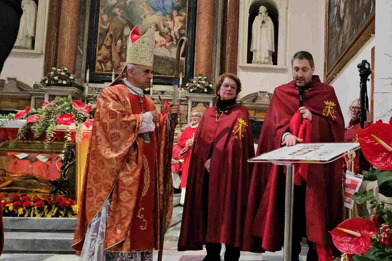 La festa del patrono. Terni celebra San Valentino. Messa solenne in basilica