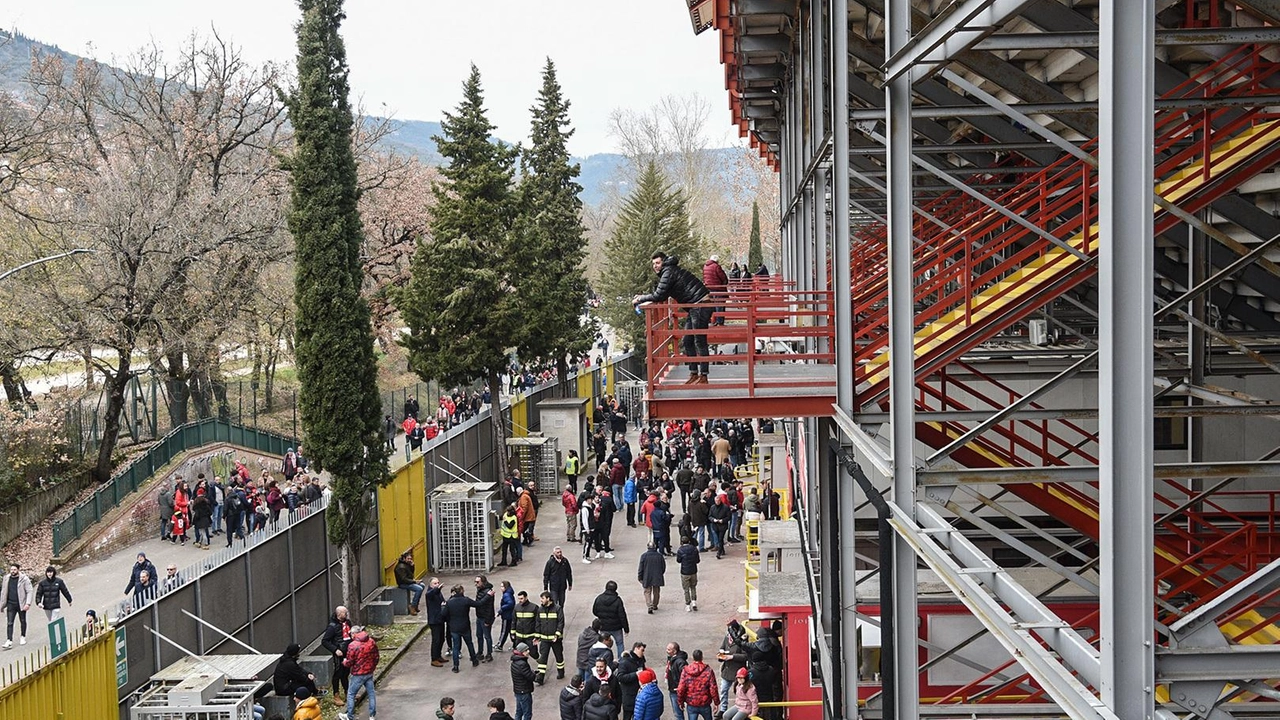 Lo stadio del Grifo dedicato a Renato Curi