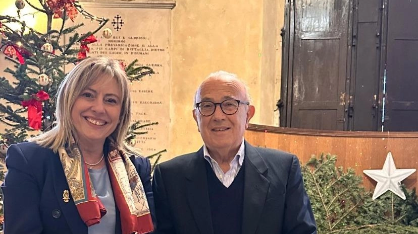 L’assessore Porcaro e Antonio Schena