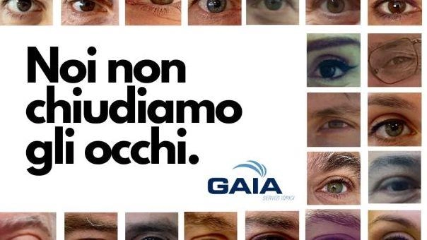 La campagna di Gaia ’Noi non chiudiamo gli occhi’. Le dipendenti dell’ente idrico scendono in campo