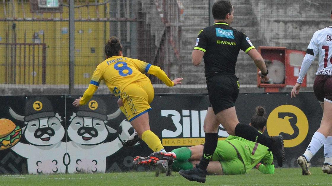 Due ragazze svengono dal freddo. Sospesa la partita dello Spezia