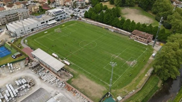 Lo stadio Matteini