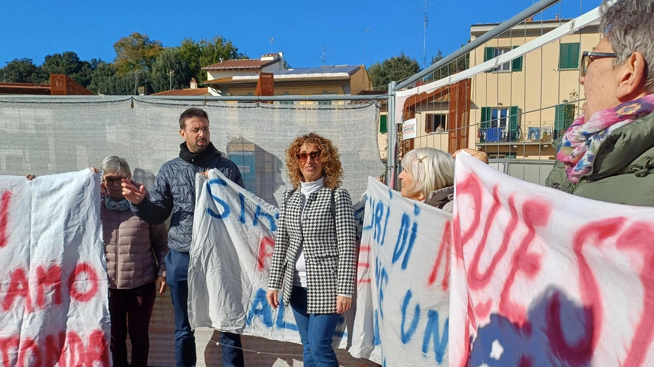 Maria Lombardo, presidente del Comitato durante la protesta del 16 novembre