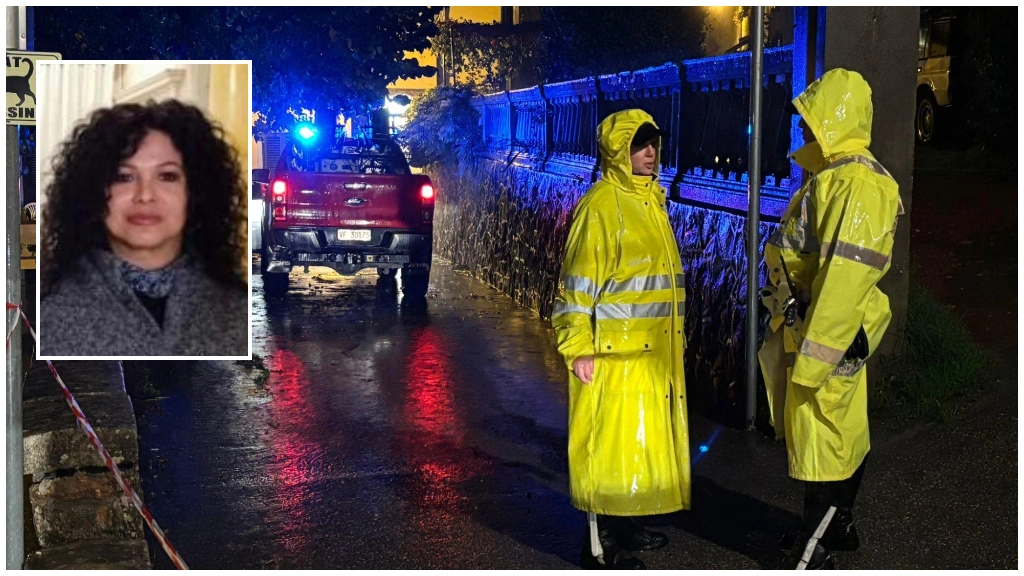 Flavia Mello Agonigi nel riquadro. Nella foto grande, il luogo del ritrovamento (Bongianni / Fotocronache Germogli)