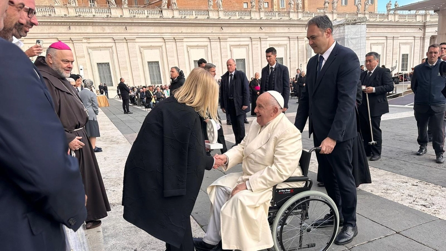 L’impresa della Serie B da Papa Francesco: "Un’emozione unica vedere il Santo Padre"