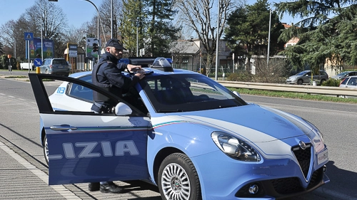 E' intervenuta la squadra volante