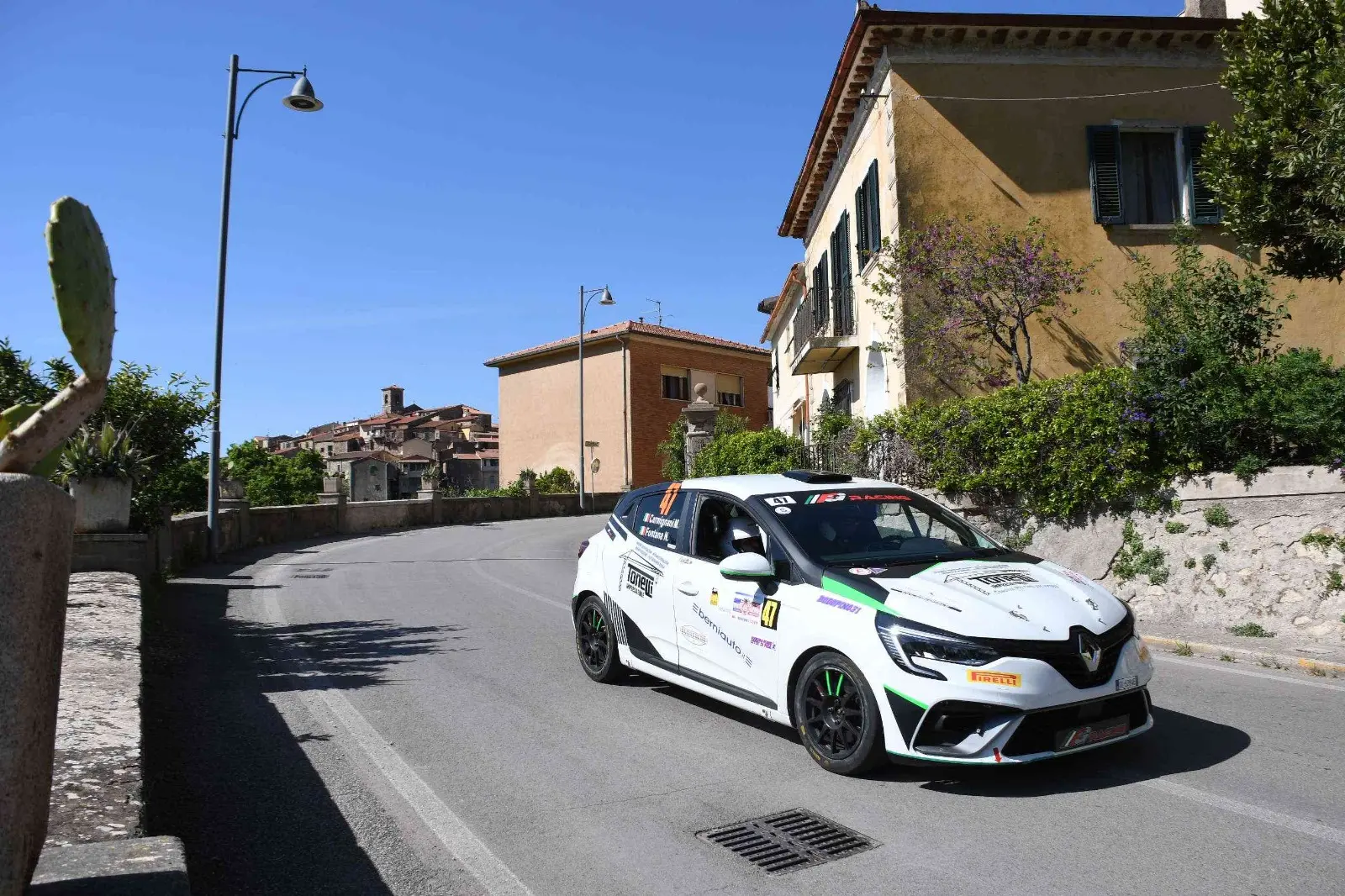 La squadra corse Città di Pisa è sesta nel rally delle colline metallifere