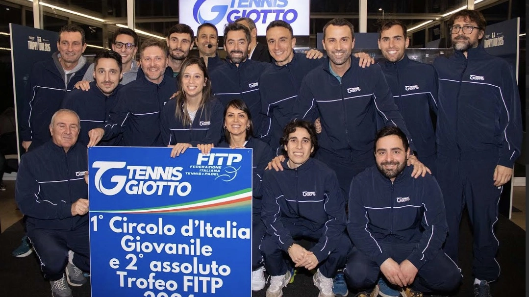 Gruppo Maestri 2025 del Tennis Giotto