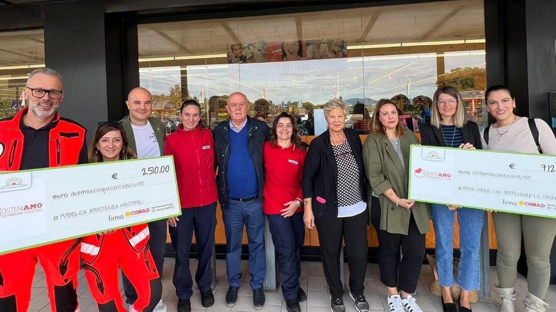 Conad contro la violenza di genere 105mila euro per la rete di DiRe. Aiuti a Casa della Donna e Frida Pisa