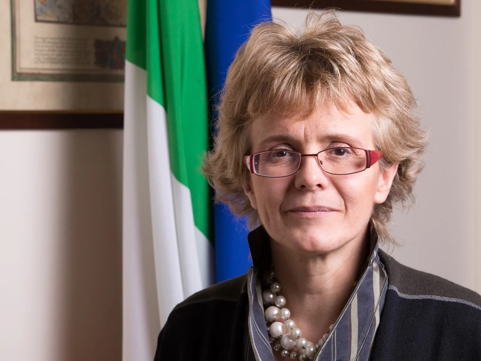 La Senatrice a vita per meriti scientifici Elena Cattaneo ad Arezzo