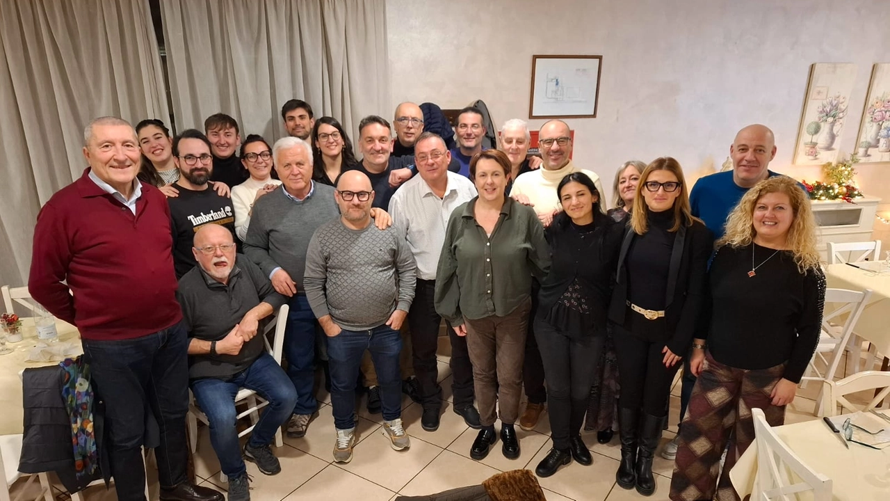 Il gruppo al ritrovo di Omi di Quarrata