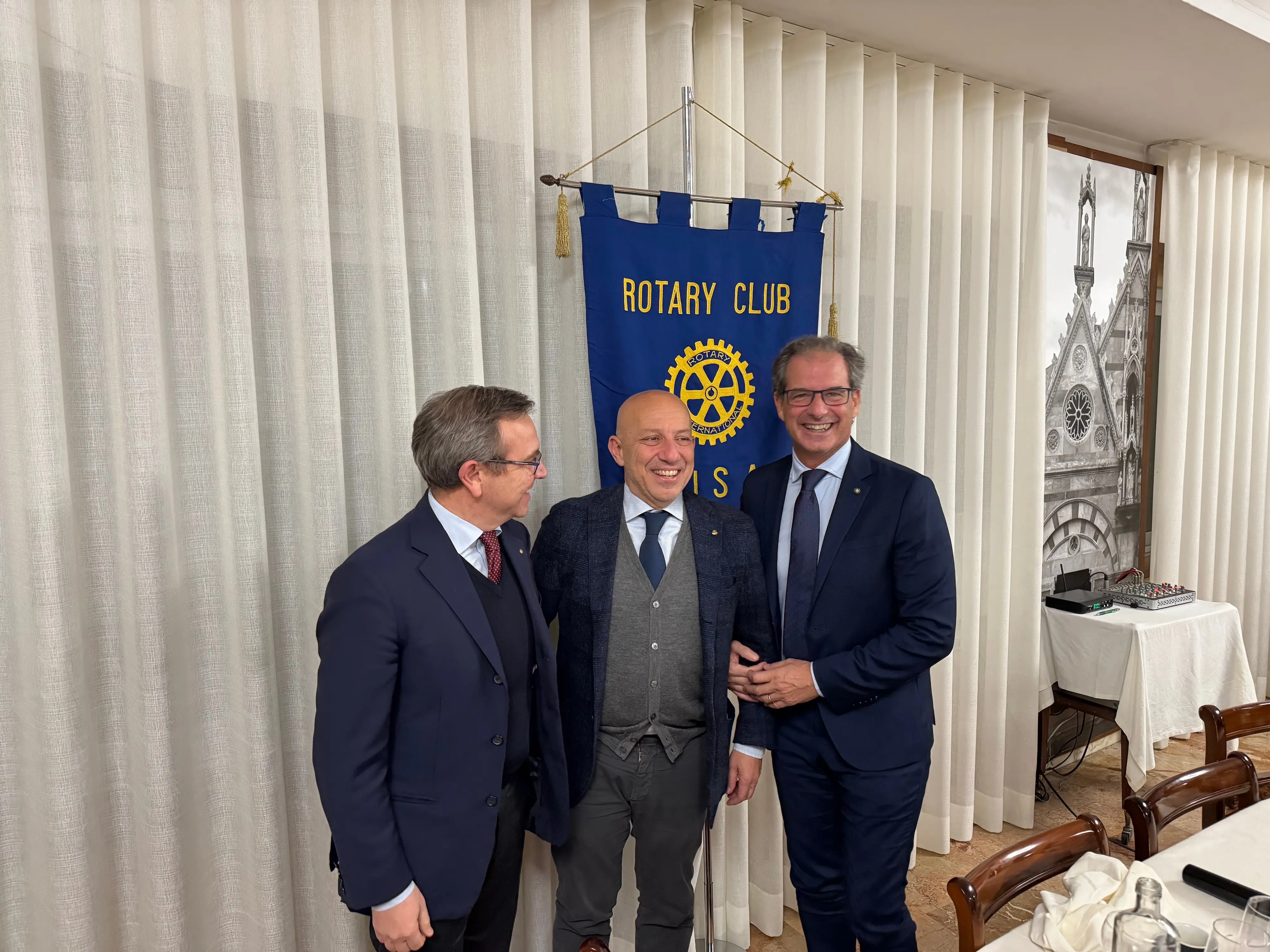 Nomine: cambio al vertice nel Rotary Club Pisa