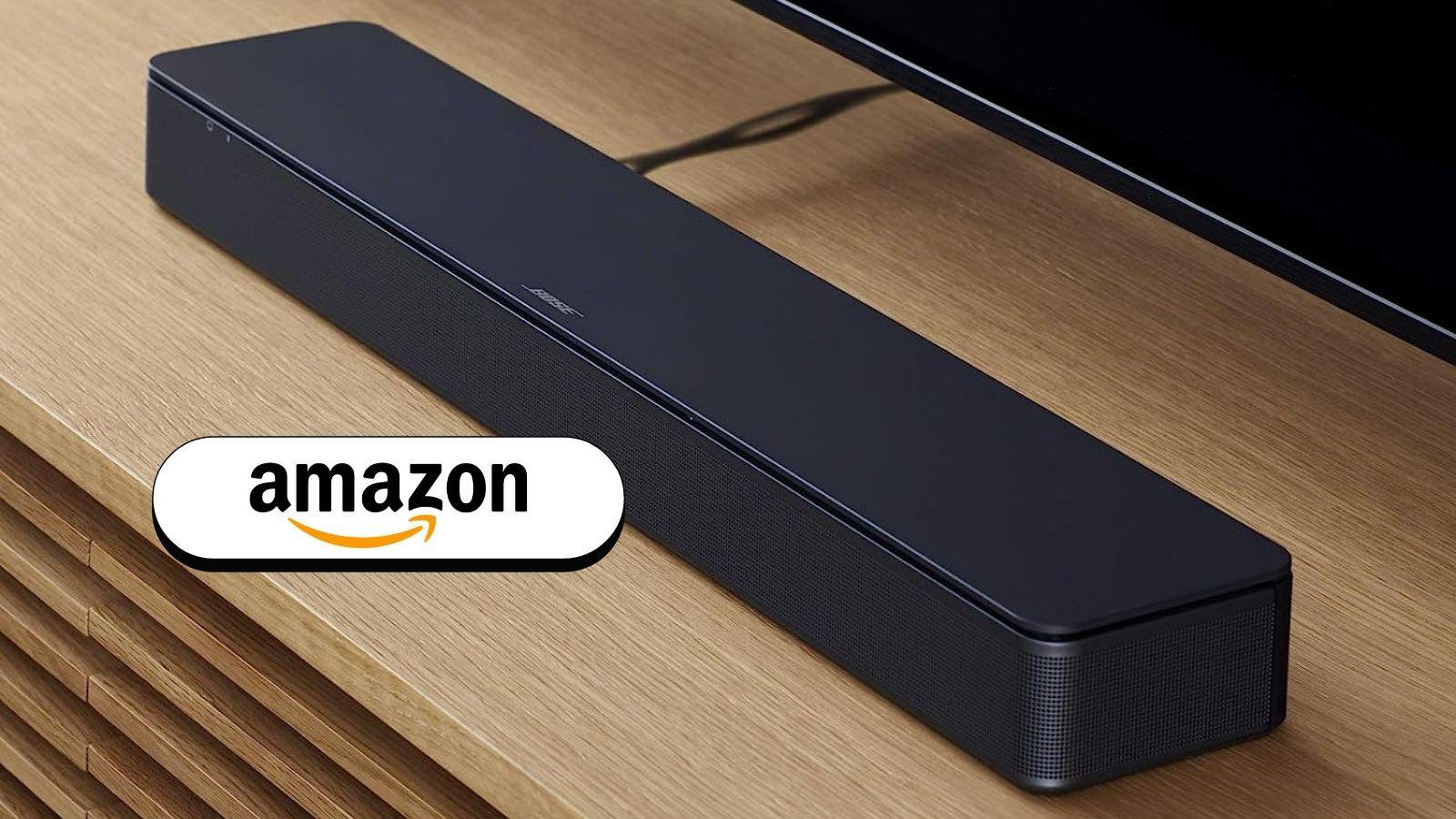 Massima qualità sonora con il minimo ingombro: soundbar Bose con connettività wireless in promo Amazon