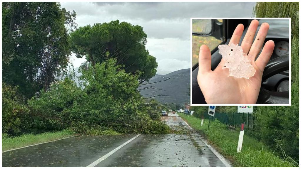 Allerta meteo in Toscana, maxi grandine e temporali. Le ultime notizie sul maltempo