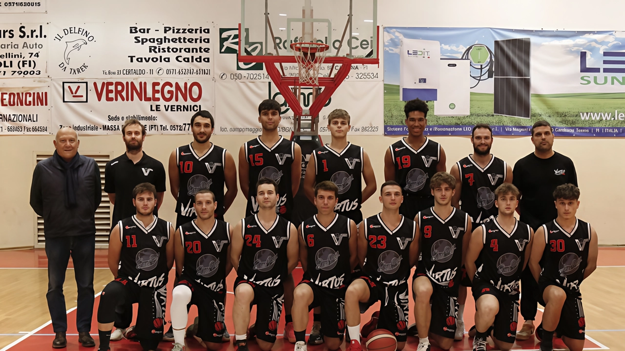 Il gruppo bianconero, capolista nel girone B e alle final four di Coppa Toscana