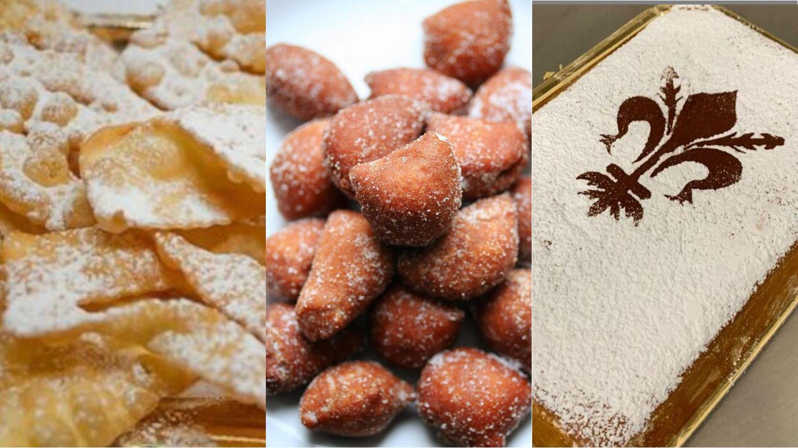 Dolci di Carnevale in Toscana. Dai 'cenci' alla schiacciata fiorentina: quali sono, la storia e le ricette