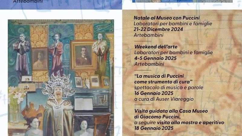 Un pomeriggio evento per scoprire la vita le opere i luoghi pucciniani assieme alle suggestioni della pittura contemporanea ispirata grande...