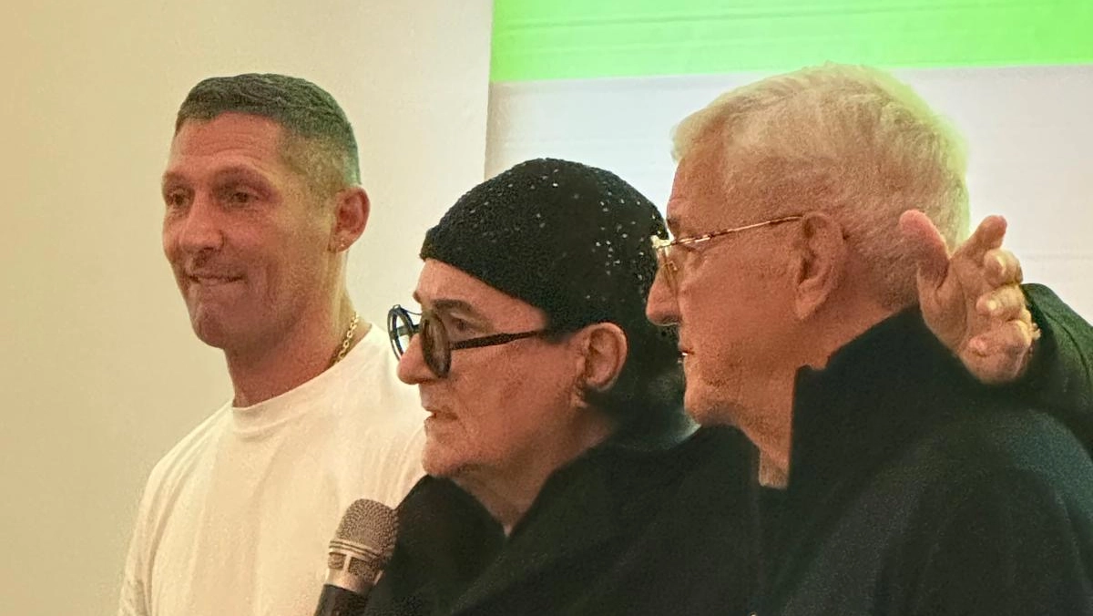 Marco Materazzi, Renato Zero e Marcello Lippi