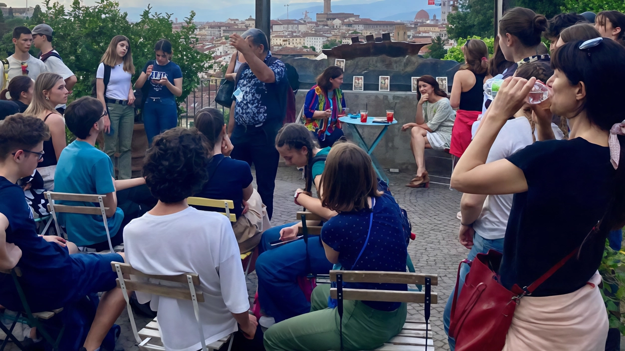 Il Giardino delle Rose al piazzale Michelangelo