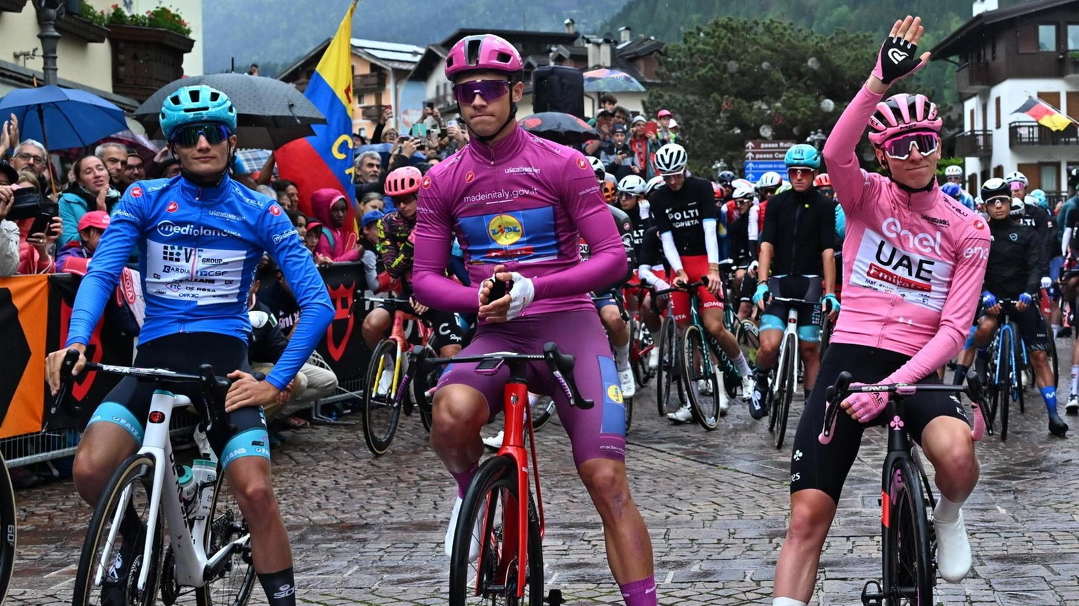 Il Giro d’Italia a Gubbio. Ma la tappa si sovrappone alla Festa dei Ceri Mezzani