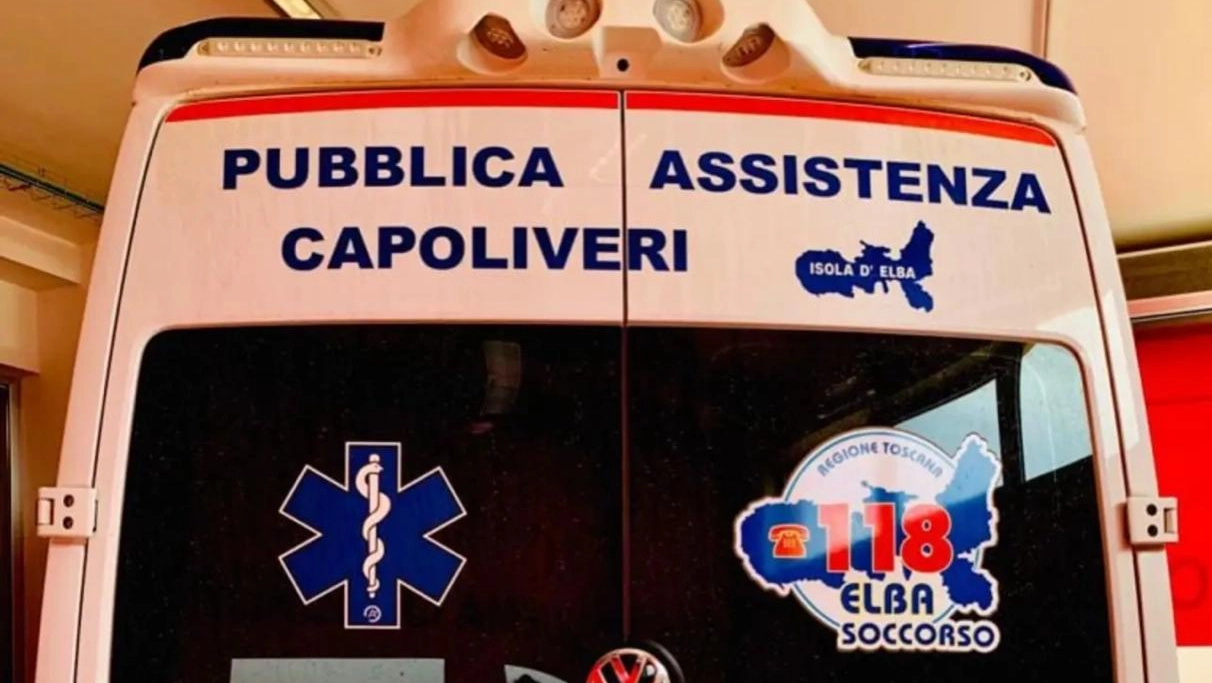 È intervenuta la pubblica assistenza di Capoliveri