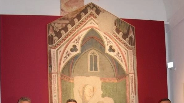 Splende la Maestà di Giotto. Elettrica Valeri per i 50 anni regala ad Assisi nuova luce