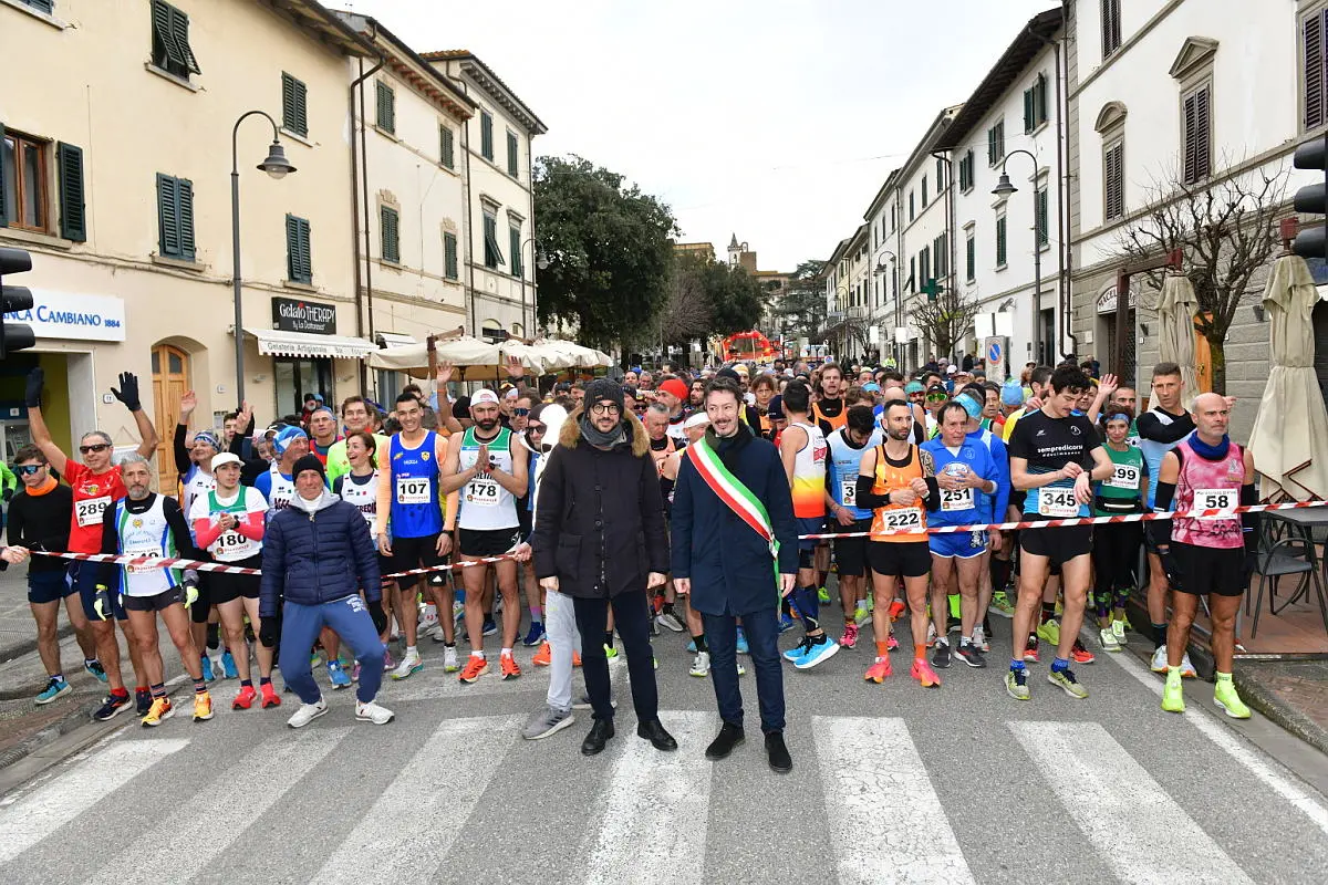 Maratonina Città di Vinci, foto e classifica della 38esima edizione