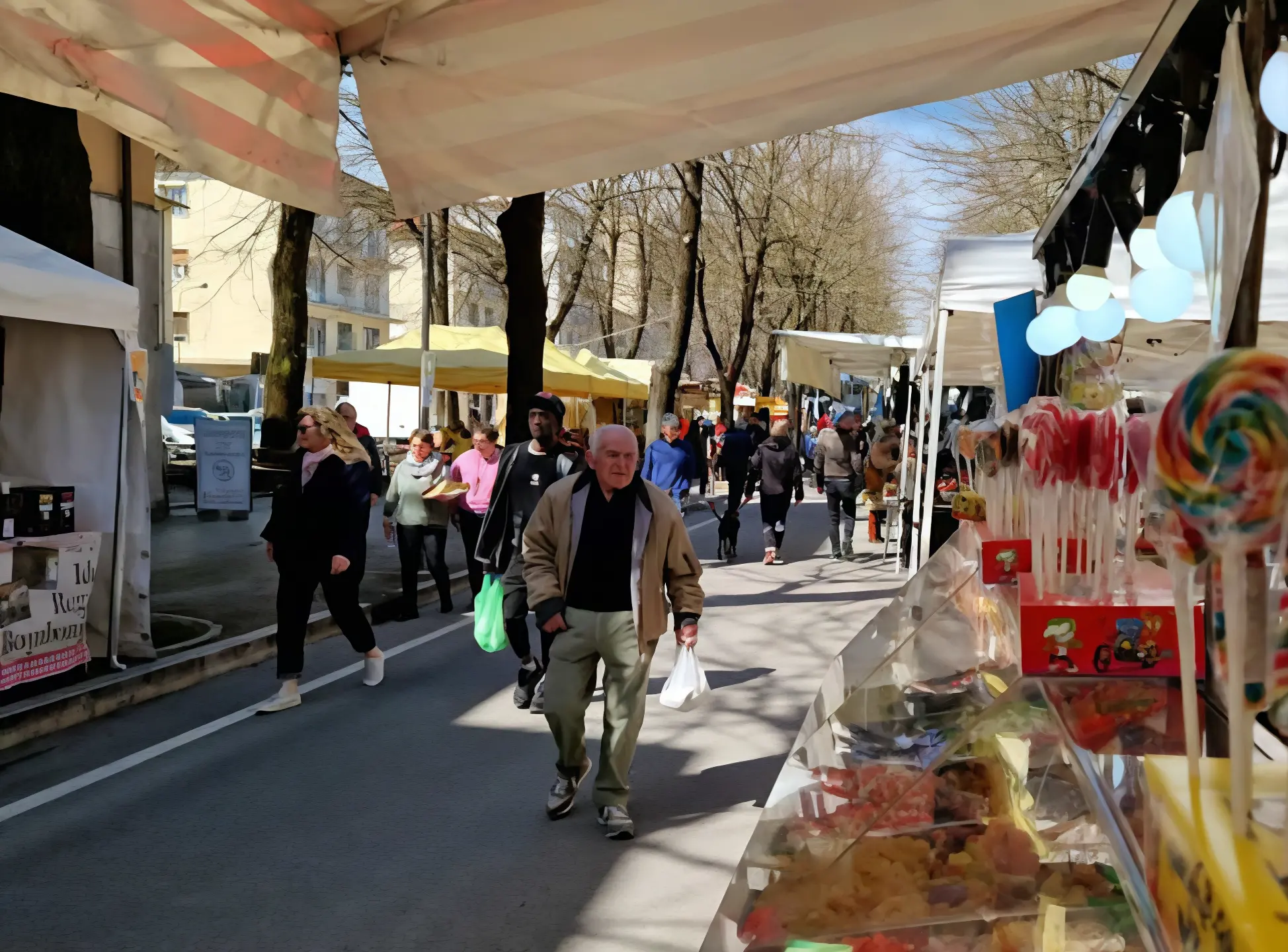 Fiere di Mezzaquaresima. Il centro fa spazio ai banchi. Protagonisti cibo e animali