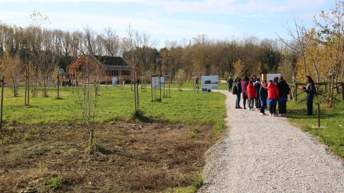 Addio all’allevamento industriale, l’area è diventata il primo bosco biosostenibile d’Italia