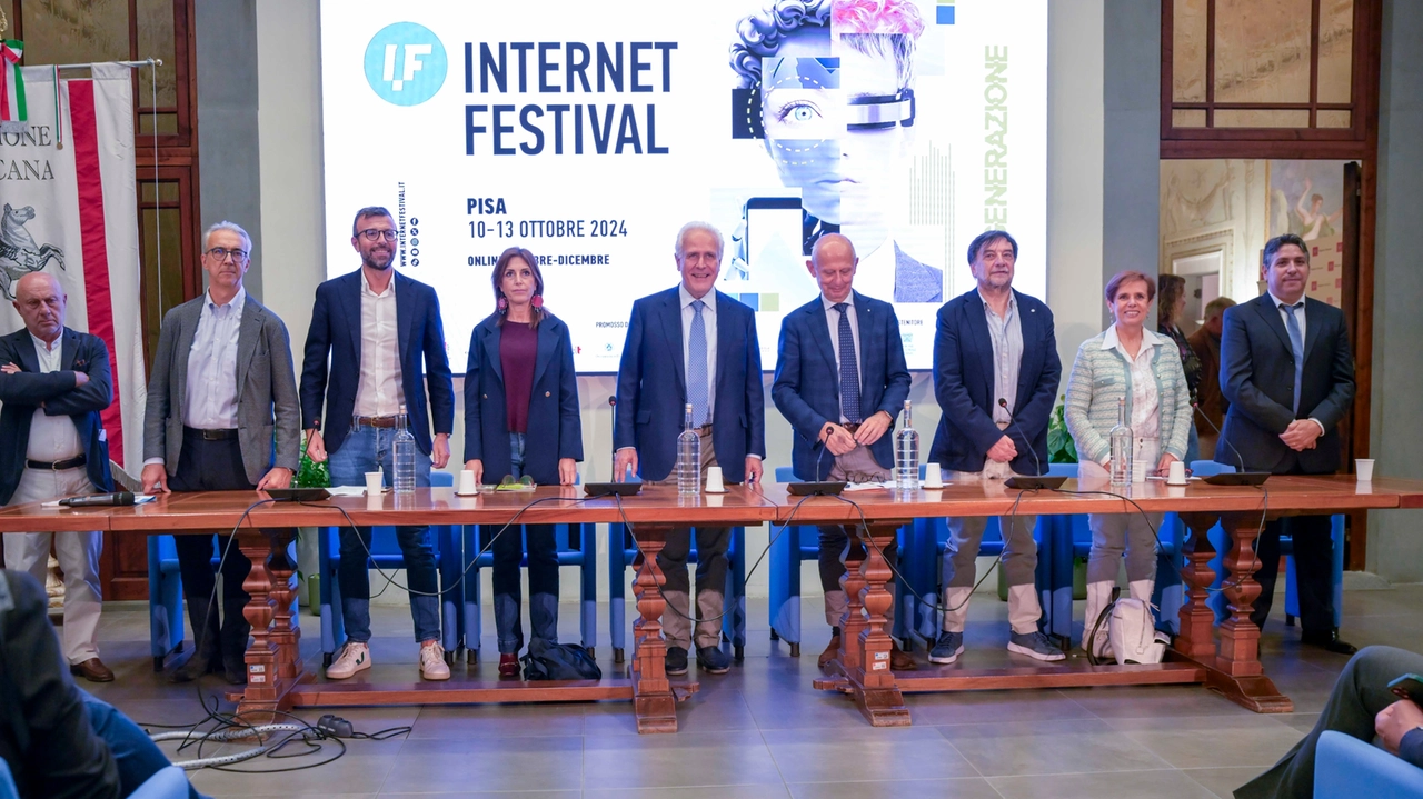 La presentazione di Internet Festival 2024 (Fotocronache Germogli)