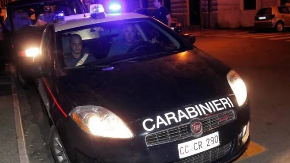 Sul posto i carabinieri