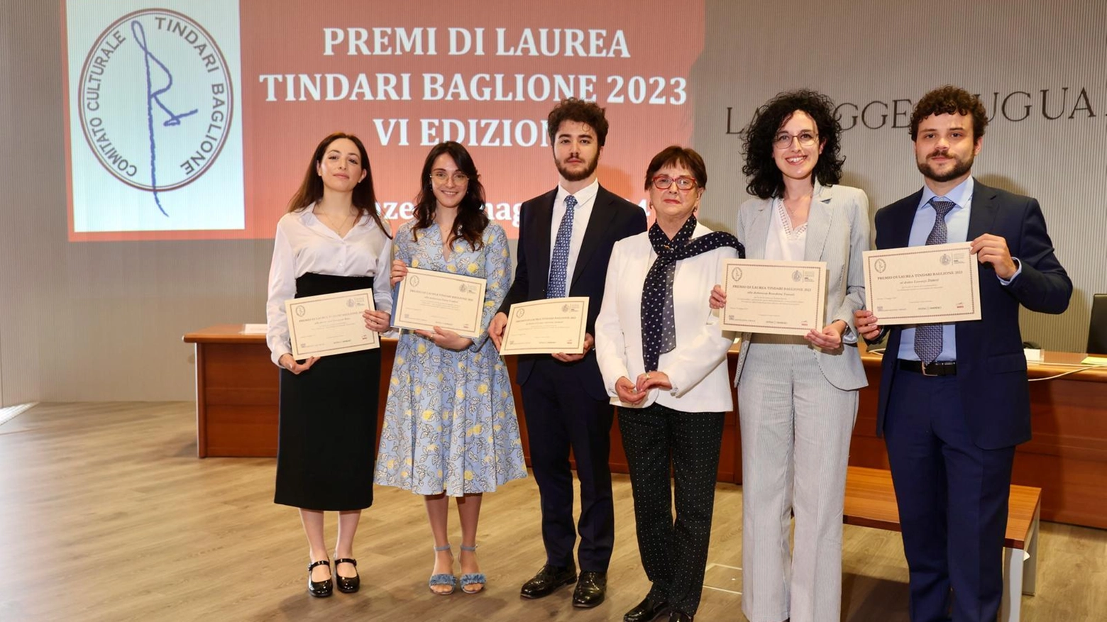 Laureato con la giustizia nel cuore. Il premio Baglione a un casentinese